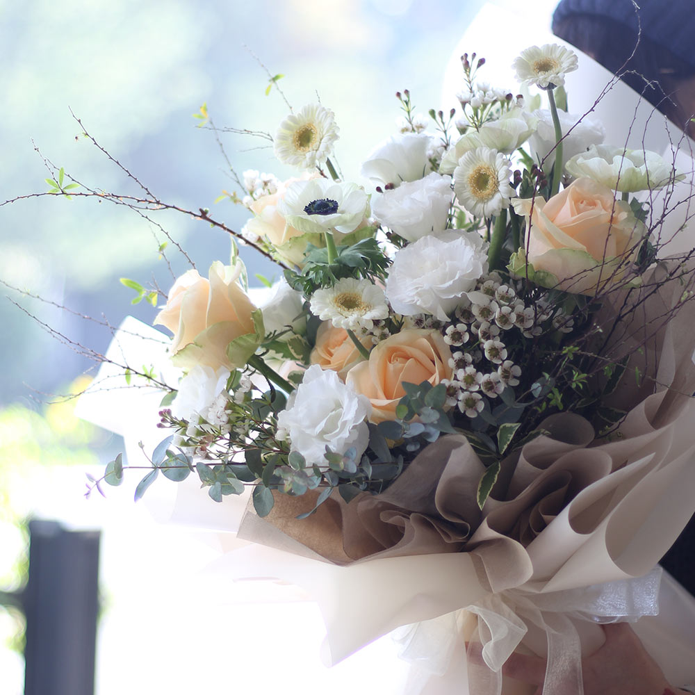 短期商用鮮花花束及包裝課程